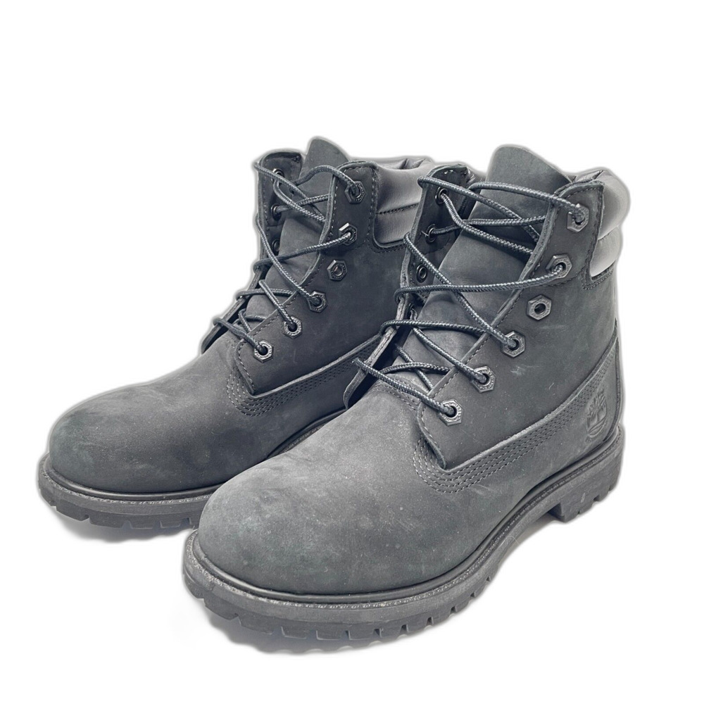 TIMBERLAND Waterville 6 Inch Triple Black Waterproof Boots A15QY Womens Size 7